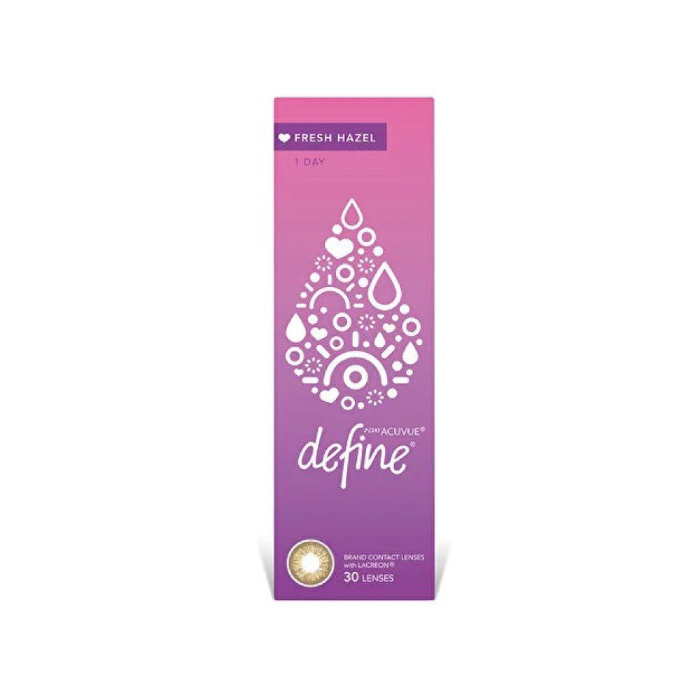 1-Day Acuvue Define Fresh Lilac (30 lenses/pack)-Colored Contacts-UNIQSO UK