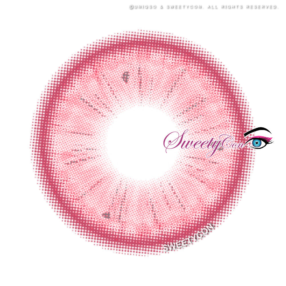 1 Day Sweety Fruit Juice Pink (2 or 10 lenses/pack)-Colored Contacts-UNIQSO UK