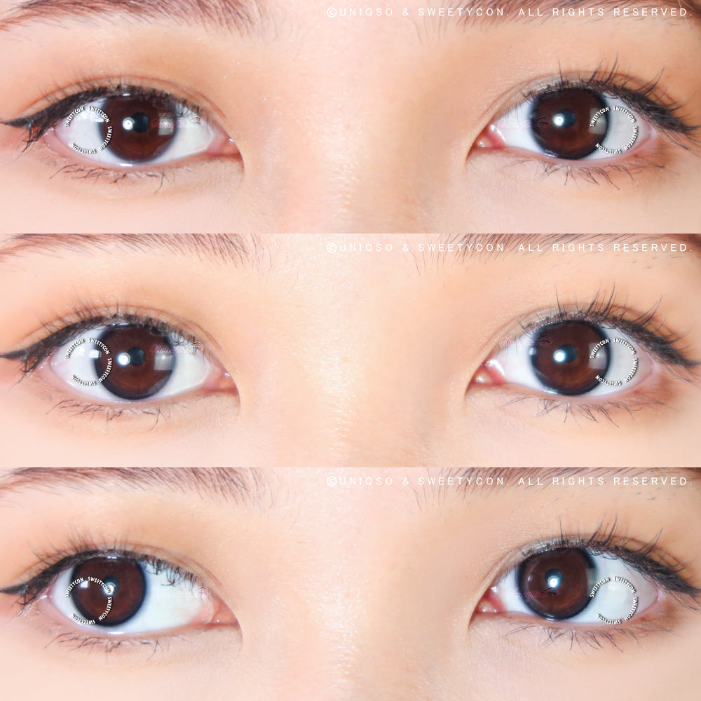 1 Day Sweety Kana Black (2 lenses or 10 lenses/pack)-Colored Contacts-UNIQSO UK