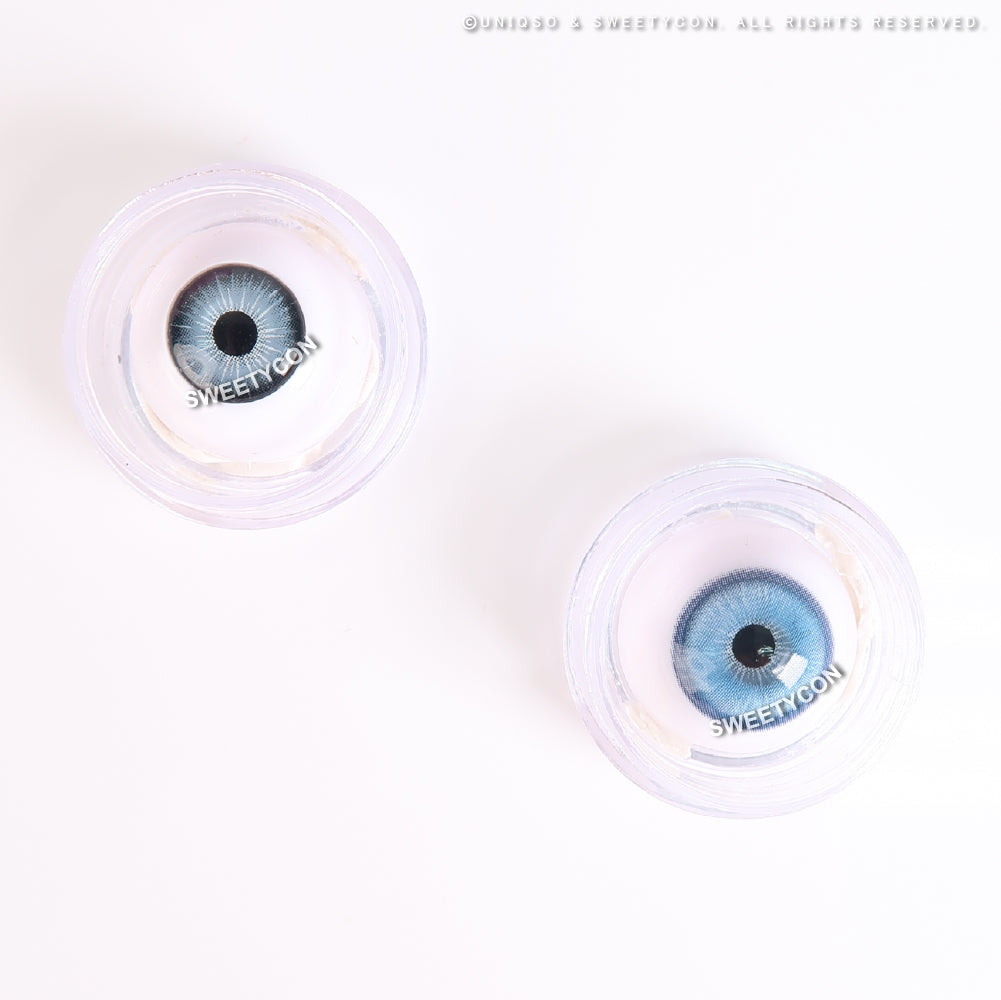 1 Day Sweety Star Tears Blue (2 or 10 lenses/pack)-Colored Contacts-UNIQSO