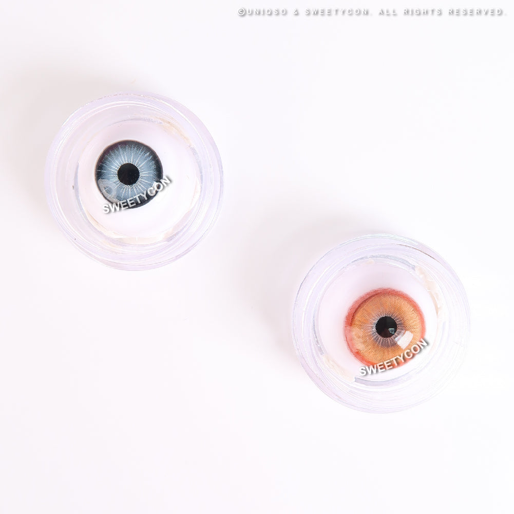 1 Day Sweety Star Tears Brown (2 or 10 lenses/pack)-Colored Contacts-UNIQSO UK