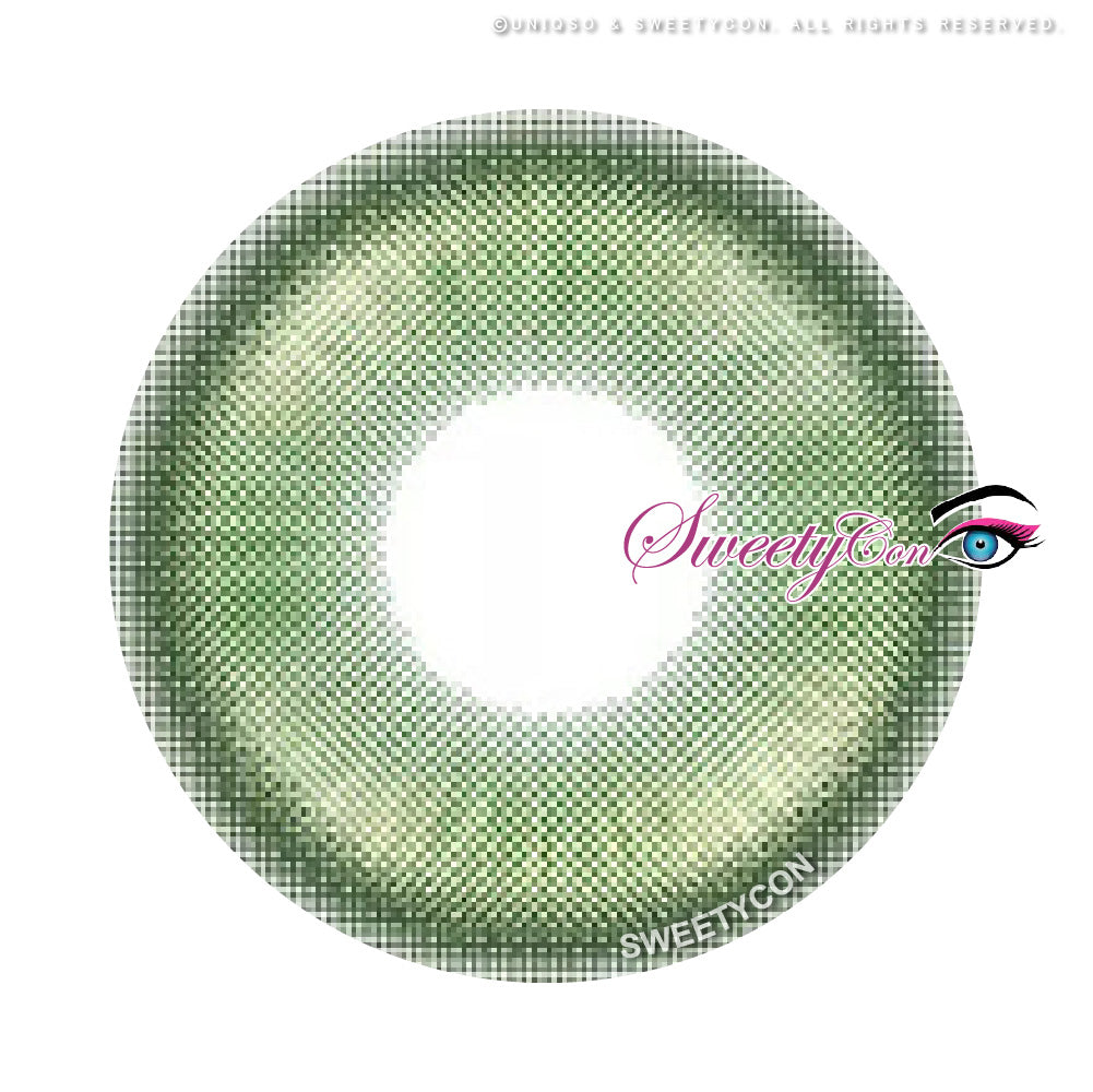 1 Day Sweety Star Tears Green (2 or 10 lenses/pack)-Colored Contacts-UNIQSO UK