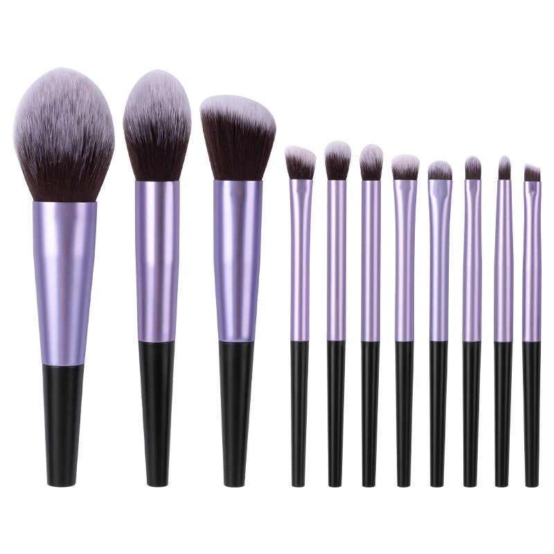 11pcs Long Tube Makeup Brushes Set-Makeup Brushes-UNIQSO UK