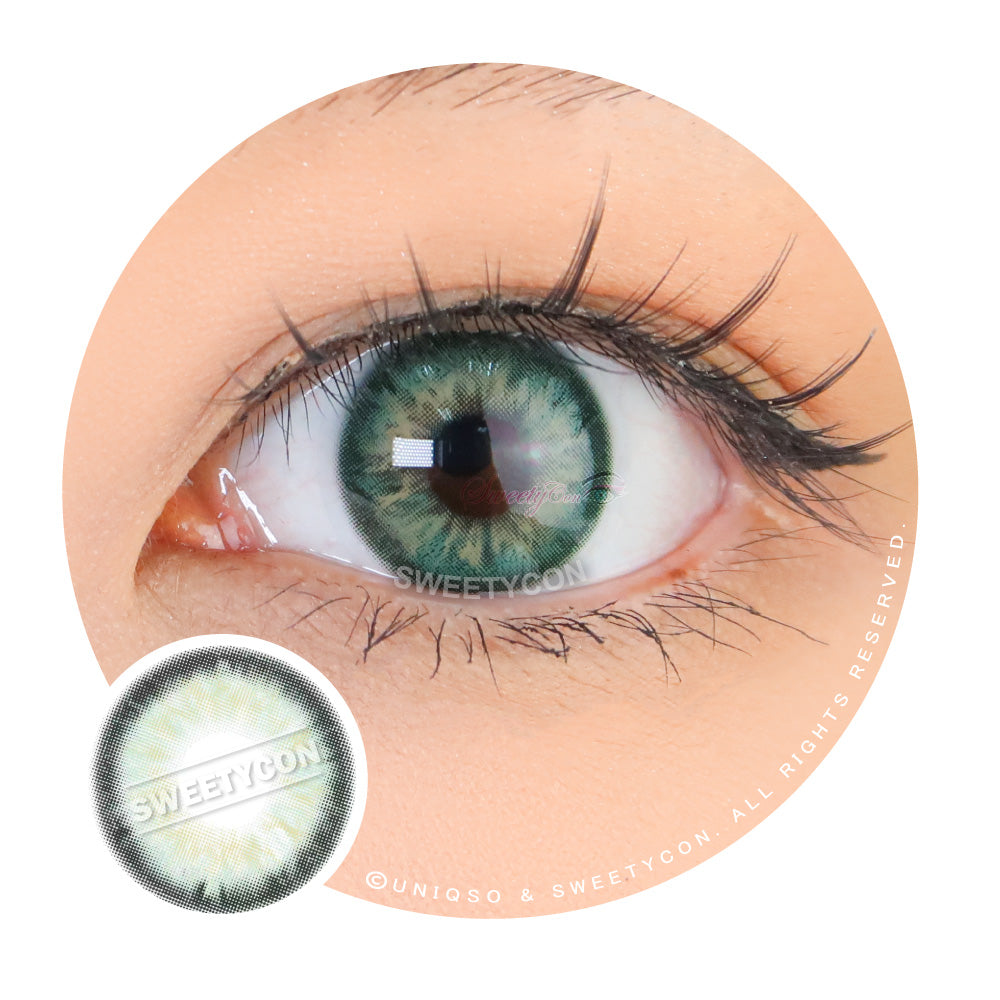 1 Day Sweety Seafoam Papakolea (10 lenses/pack)-Colored Contacts-UNIQSO