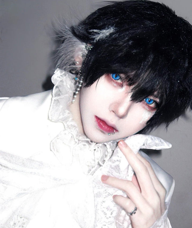 LumiDukki Feline Gleam Blue (2 lenses/pack)-Colored Contacts-UNIQSO