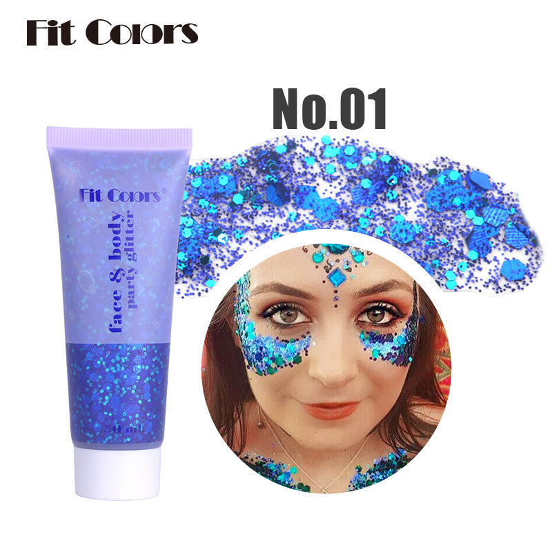 Fit Colors Face & Body Party Glitter-Sequins & Glitter-UNIQSO