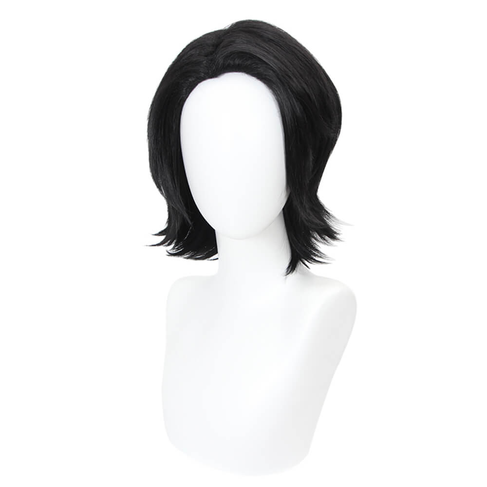 Anime Black Cosplay Wig CS458N-Cosplay Wig-UNIQSO UK