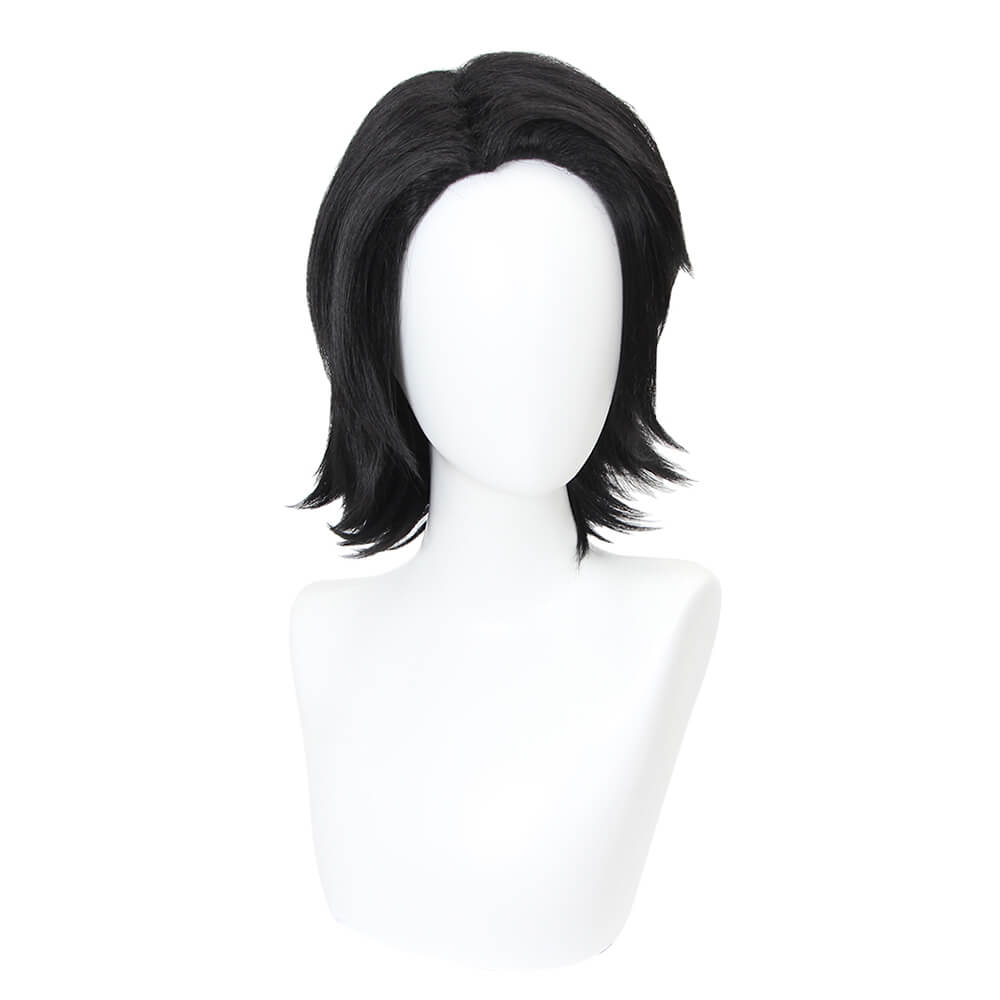 Anime Black Cosplay Wig CS458N-Cosplay Wig-UNIQSO UK