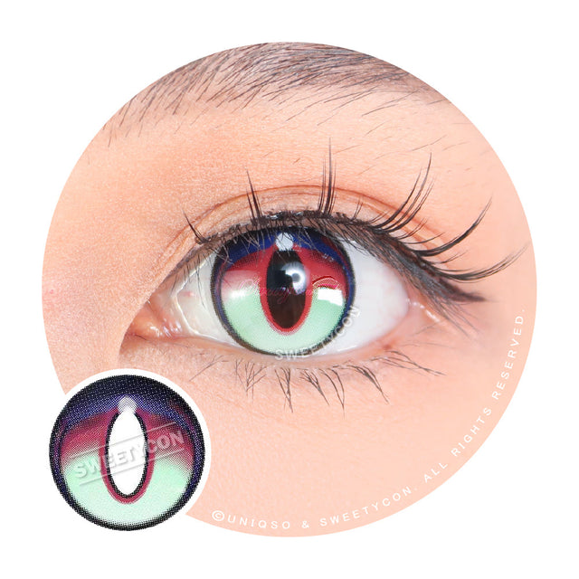 Sweety x Eyesinger Jade Dragon Eye (2 lenses/pack)-Colored Contacts-UNIQSO
