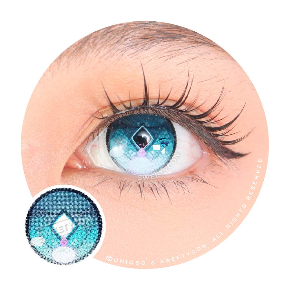 Sweety x Eyesinger Crimson Royal Crest (2 lenses/pack)-Colored Contacts-UNIQSO UK
