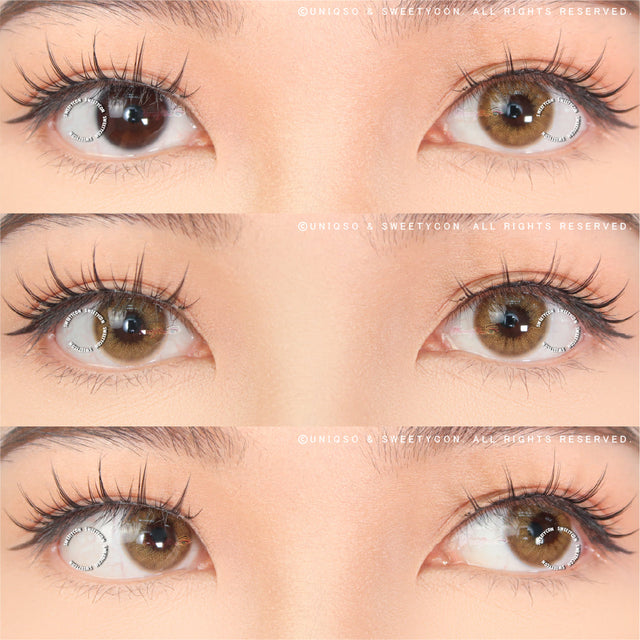 Sweety Super Natural Hazelnut (1 lens/pack)-Colored Contacts-UNIQSO