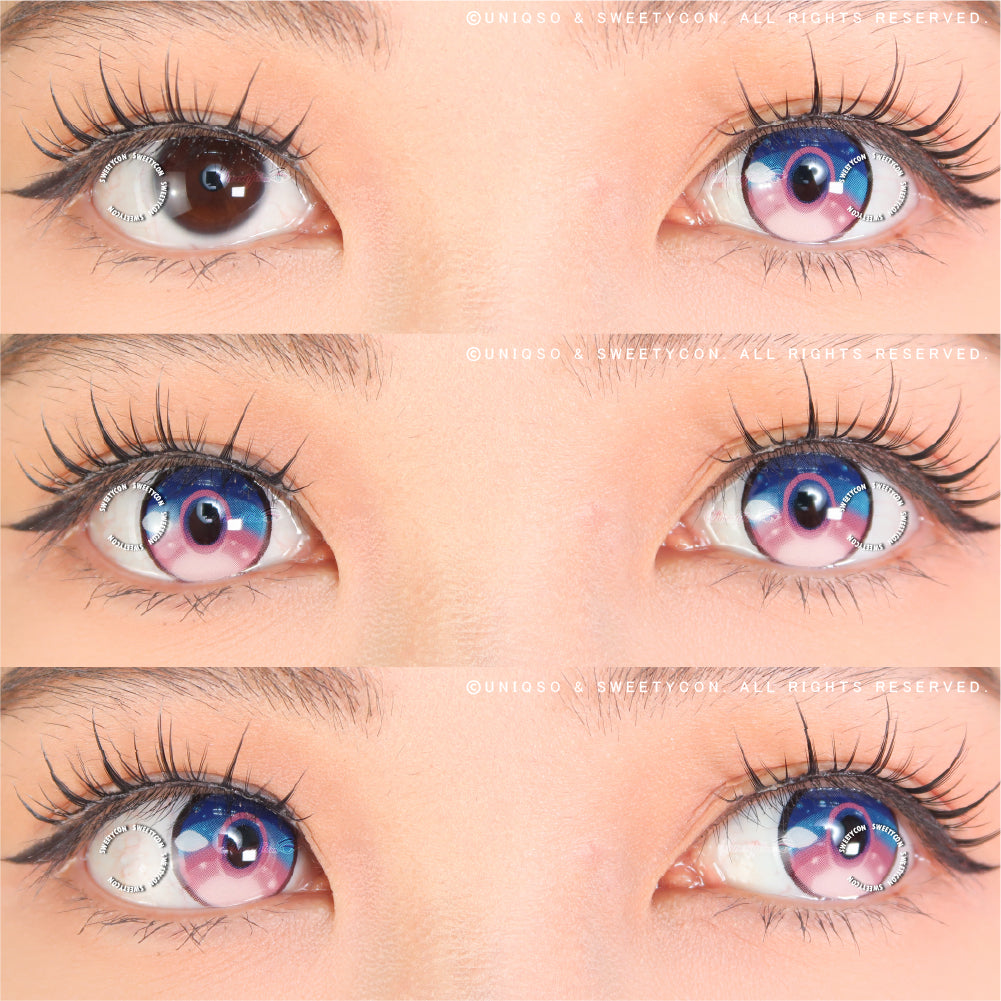 Sweety x Eyesinger Pastel Aurora (2 lenses/pack)-Colored Contacts-UNIQSO UK