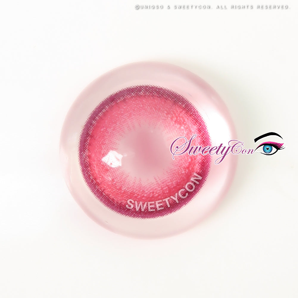Sweety Halo Rose (1 lens/pack)-Colored Contacts-UNIQSO UK