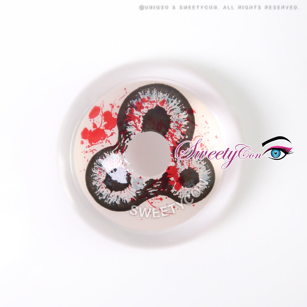 Sweety Crazy Devil's Triple (1 lens/pack)-Colored Contacts-UNIQSO