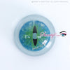 Sweety Crazy Dark Green Demon Eye / Cat Eye (New) (1 lens/pack)-Crazy Contacts-UNIQSO