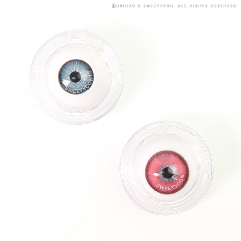 Sweety Halo Pink (1 lens/pack)-Colored Contacts-UNIQSO UK