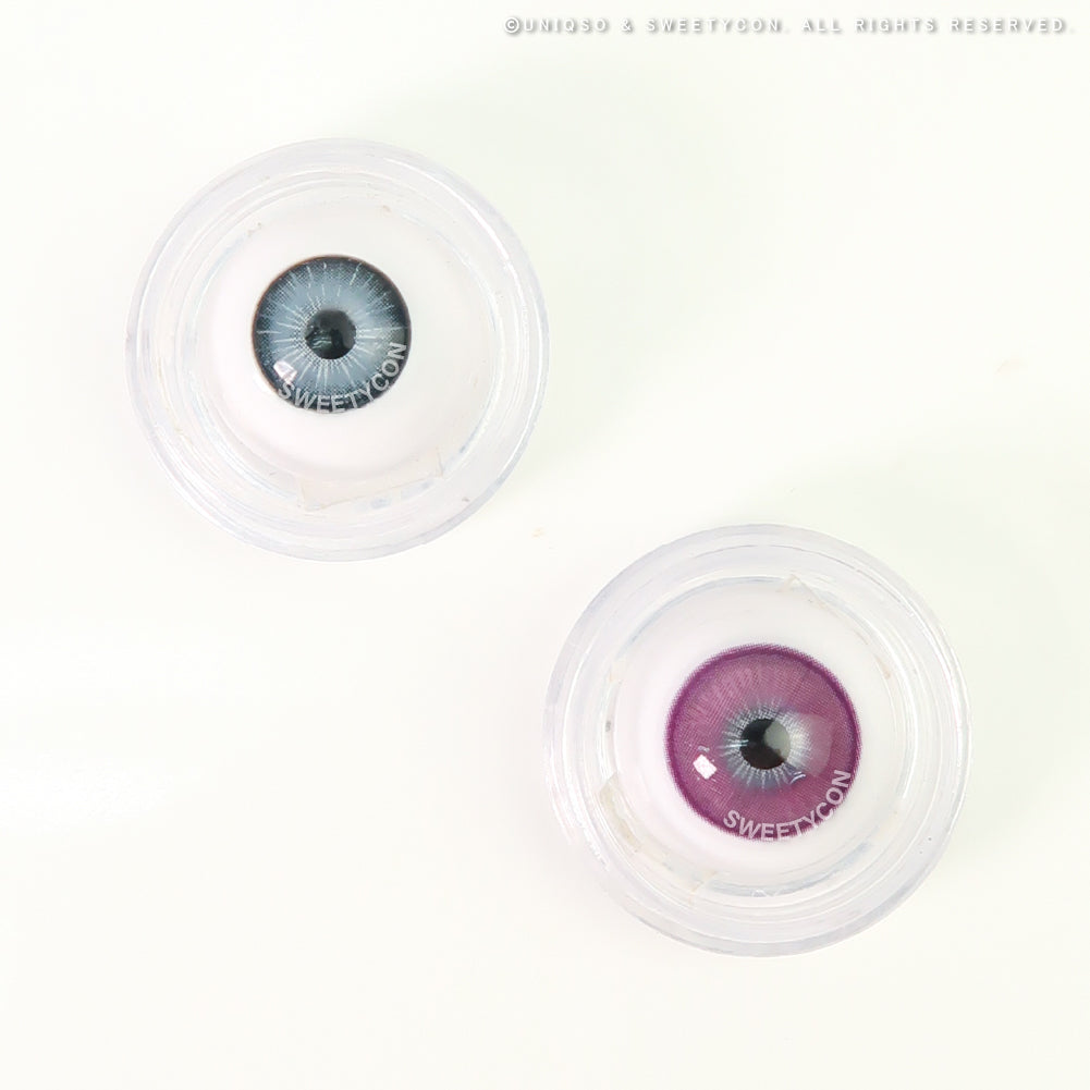 Sweety Halo Purple (1 lens/pack)-Colored Contacts-UNIQSO UK