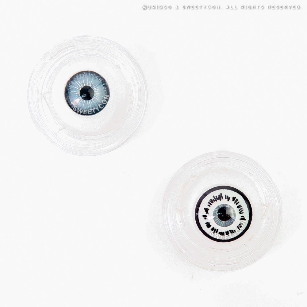 Sweety White Aura II (No Vision Block) (1 lens/pack)-Colored Contacts-UNIQSO UK