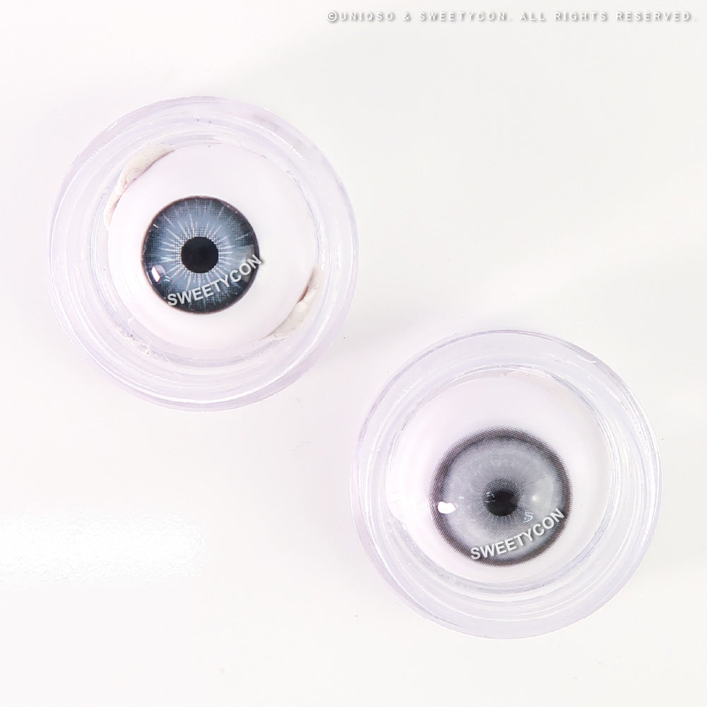 Sweety Koi Grey (1 lens/pack)-Colored Contacts-UNIQSO