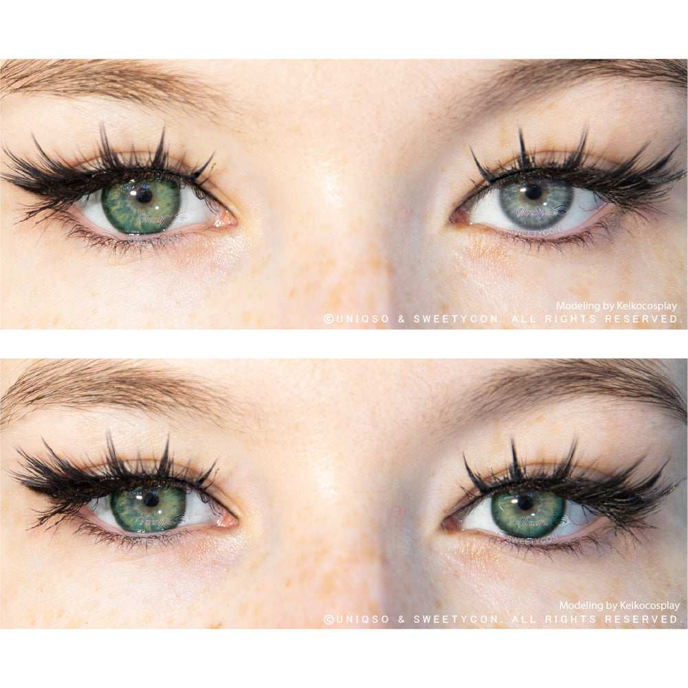 1 Day Sweety Seafoam Papakolea (10 lenses/pack)-Colored Contacts-UNIQSO