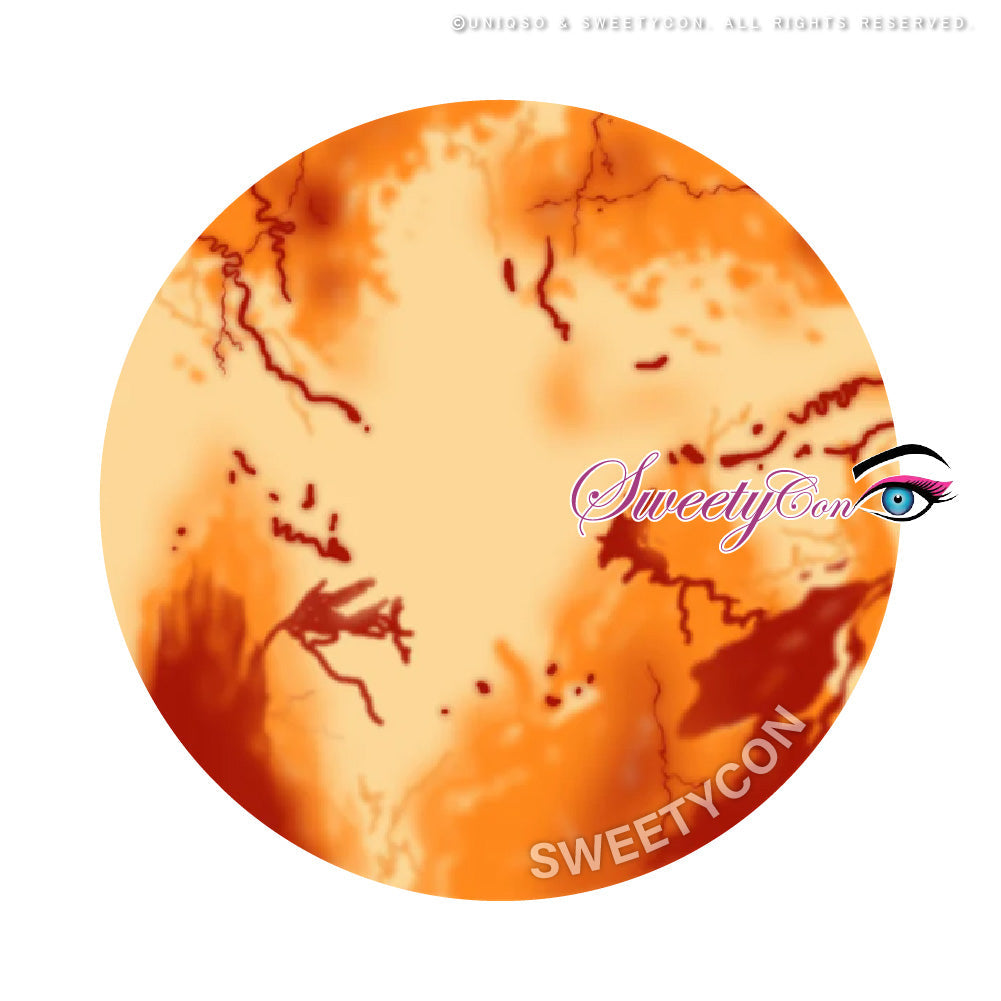 Sweety Crazy Bleeding Zombie (1 lens/pack)-Crazy Contacts-UNIQSO