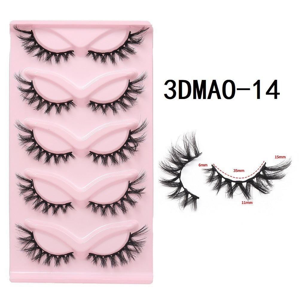 Catstrike Cross Eyelashes-Fake Eyelash-UNIQSO UK