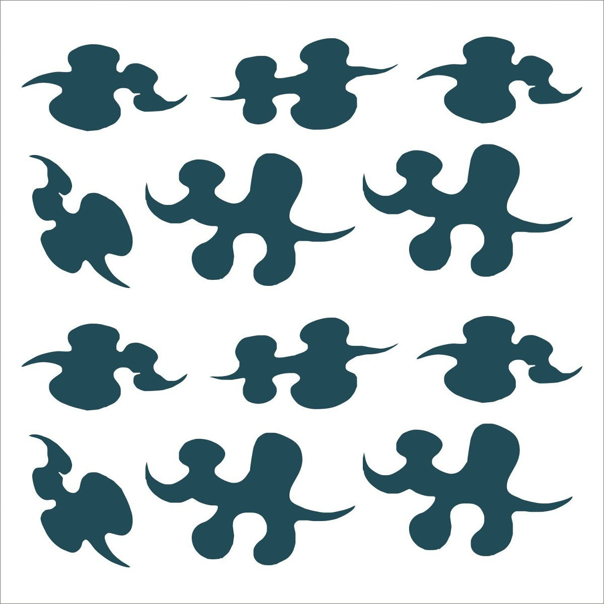Demon Killer Tattoo Sticker Wind Sign-Cosplay Accessories-UNIQSO UK