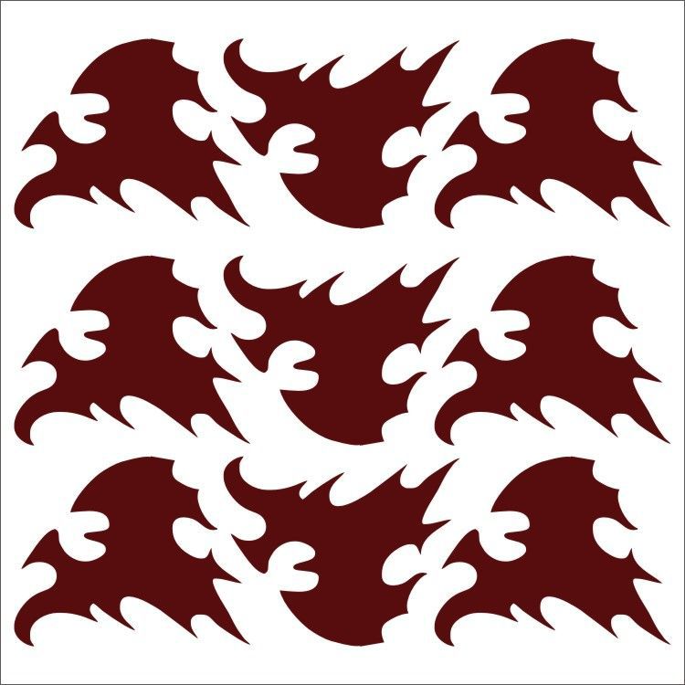 Demon Slayer Tattoo Sticker Tanjiro Style B-Cosplay Accessories-UNIQSO UK