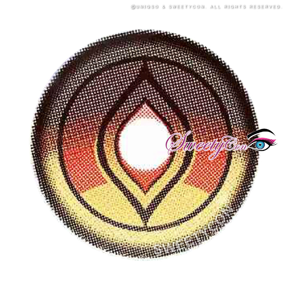 Sweety x Eyesinger Frosted Blood Moon (2 lenses/pack)-Colored Contacts-UNIQSO UK