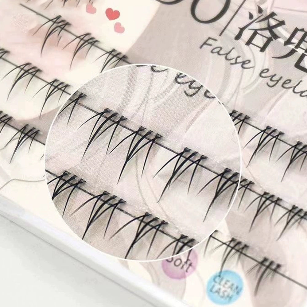 Foxy Flare Cluster Under Eyelashes-Fake Eyelash-UNIQSO UK