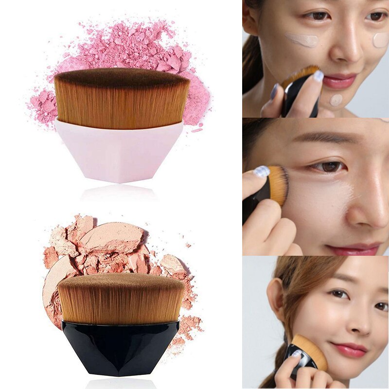 Hexagon Makeup Brushes For Foundation-Makeup Brushes-UNIQSO UK