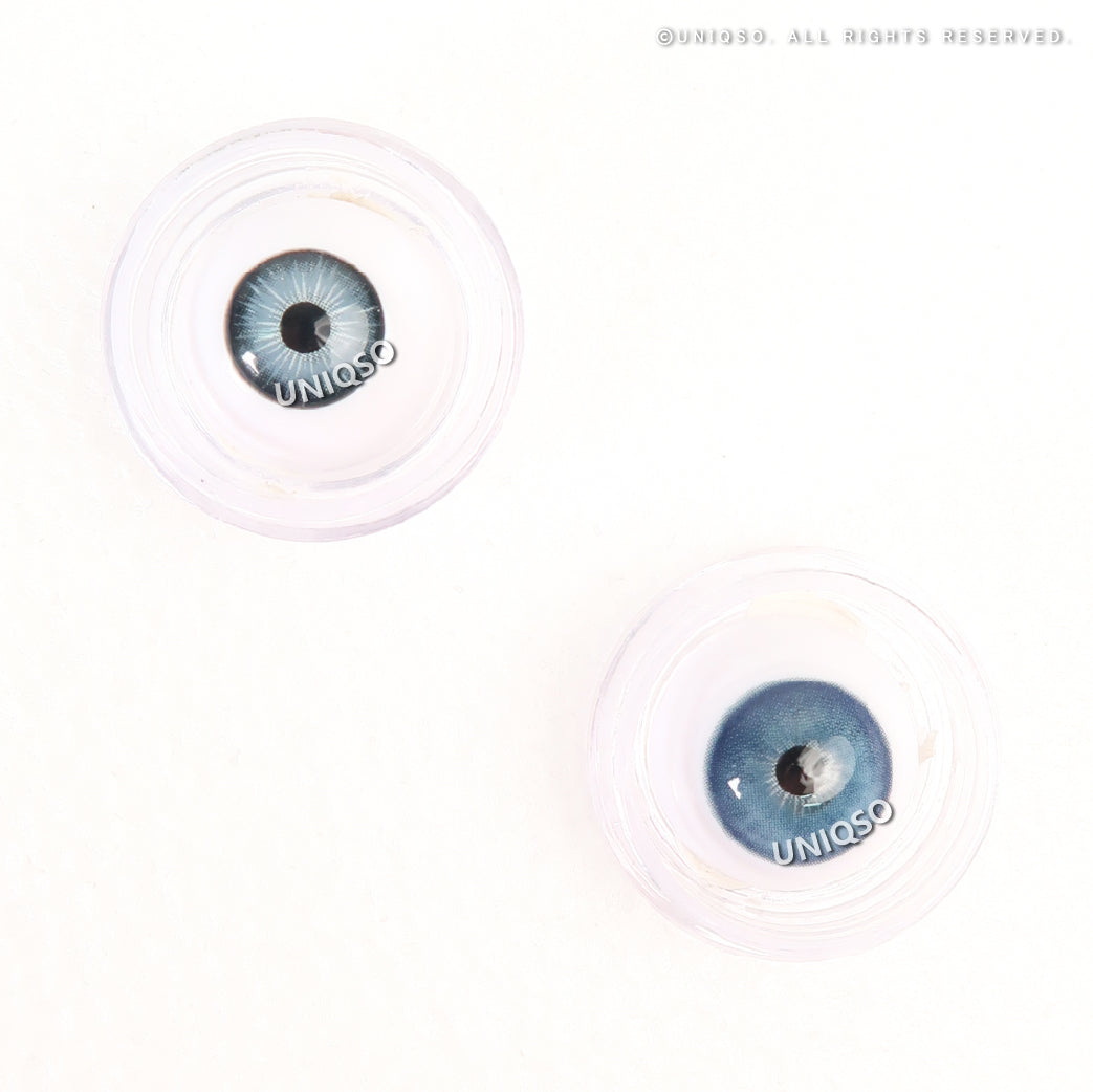 Kazzue Dark Mermaid Blue (1 lens/pack)-Colored Contacts-UNIQSO UK