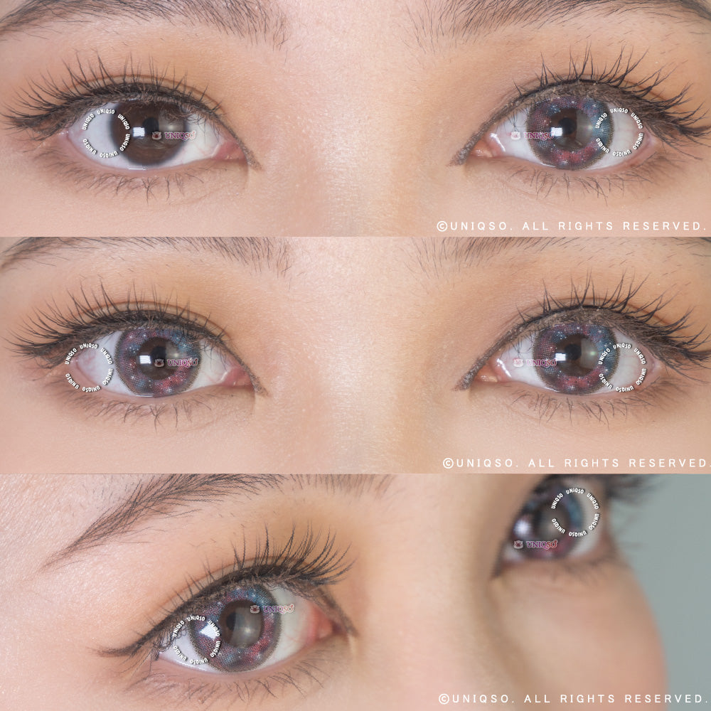 Kazzue Dunia Violet (1 lens/pack)-Colored Contacts-UNIQSO UK