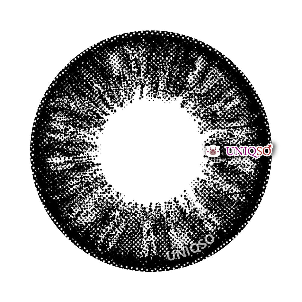 Kazzue Premier Black (1 lens/pack)-Colored Contacts-UNIQSO UK