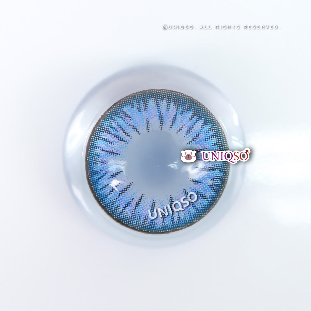 Kazzue Premier Blue (1 lens/pack)-Colored Contacts-UNIQSO UK