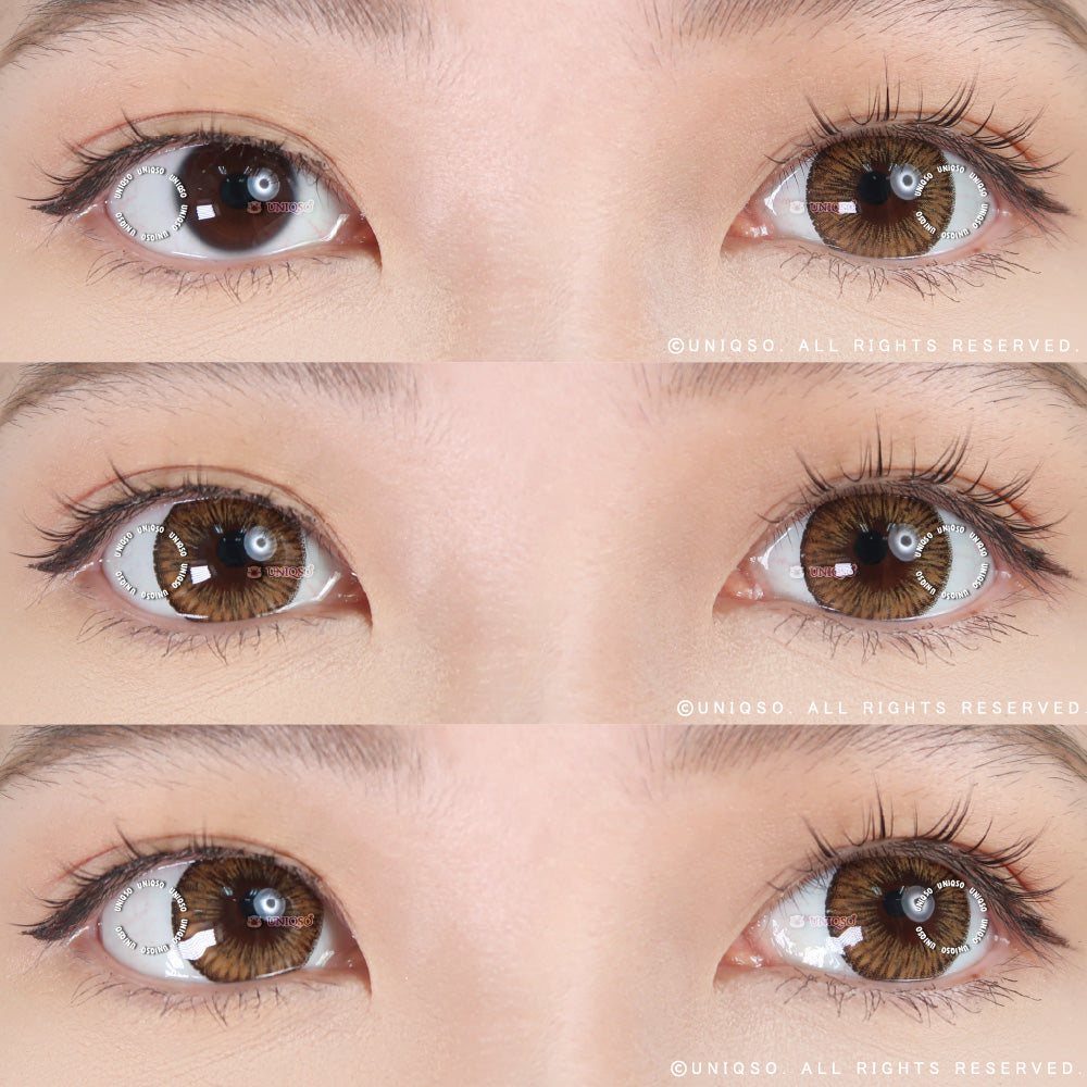 Kazzue Premier Brown (1 lens/pack)-Colored Contacts-UNIQSO UK