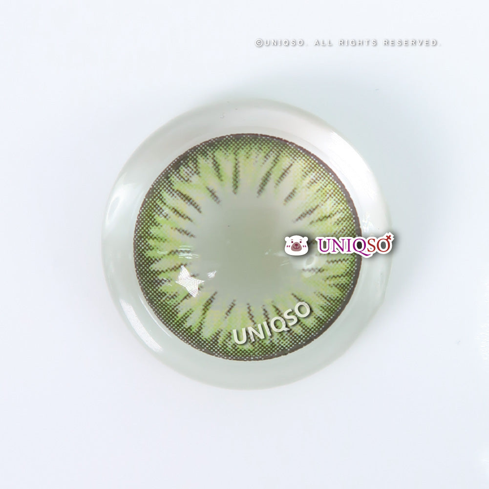 Kazzue Premier Green (1 lens/pack)-Colored Contacts-UNIQSO UK