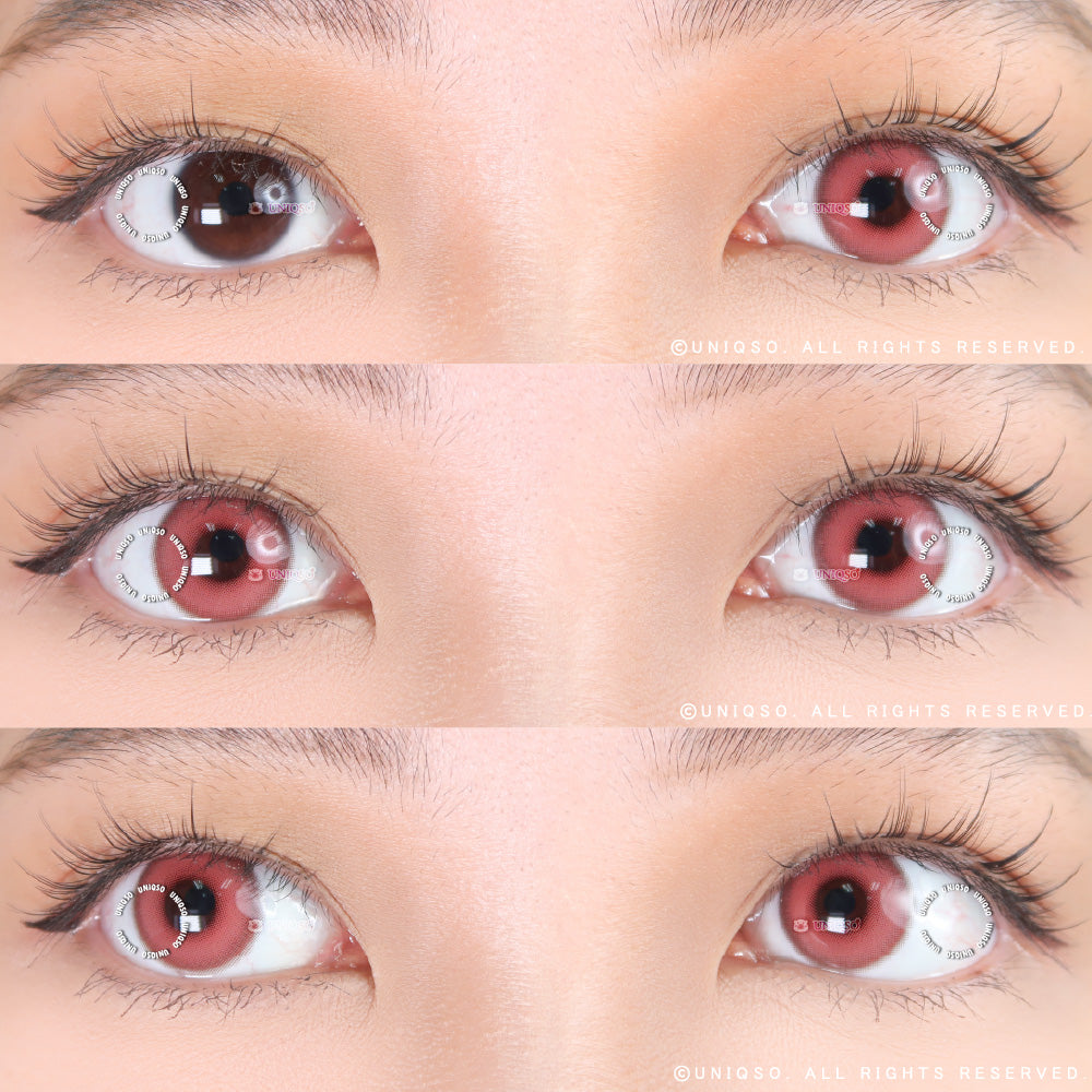 Kazzue Sakura Pink (1 lens/pack)-Colored Contacts-UNIQSO UK
