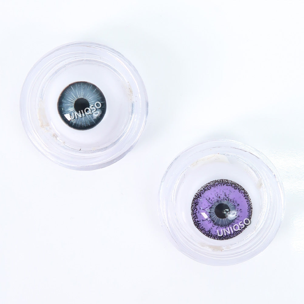 Kazzue Vivid Brilliant Violet (1 lens/pack)-Colored Contacts-UNIQSO UK