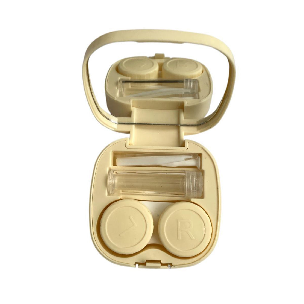 Lens Case Travel Kit - Happy Cute Kitten-Lens Case-UNIQSO UK