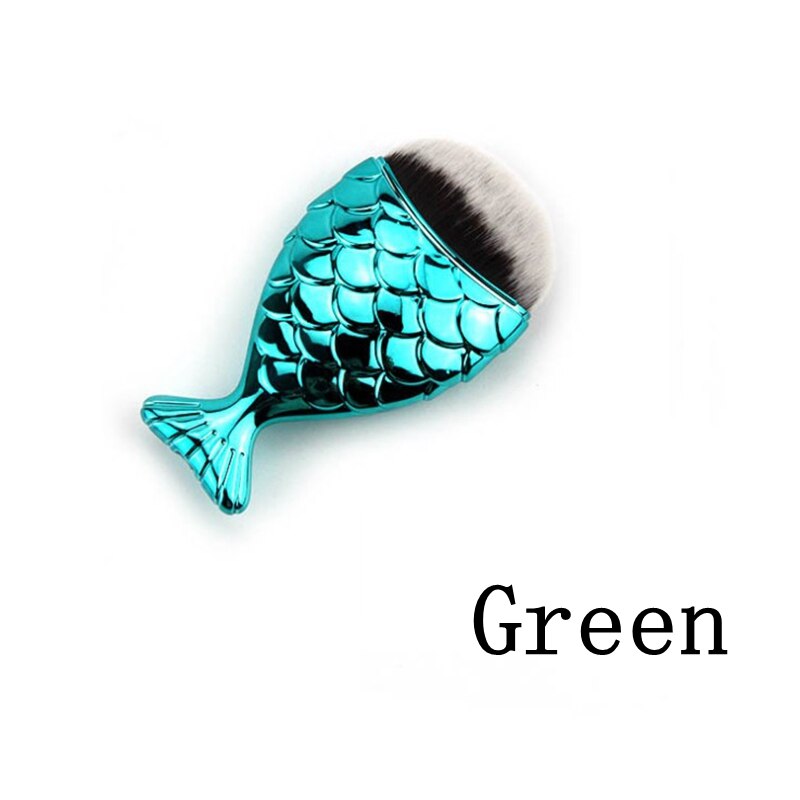 Mermaid Foundation Brush-Makeup Brushes-UNIQSO UK