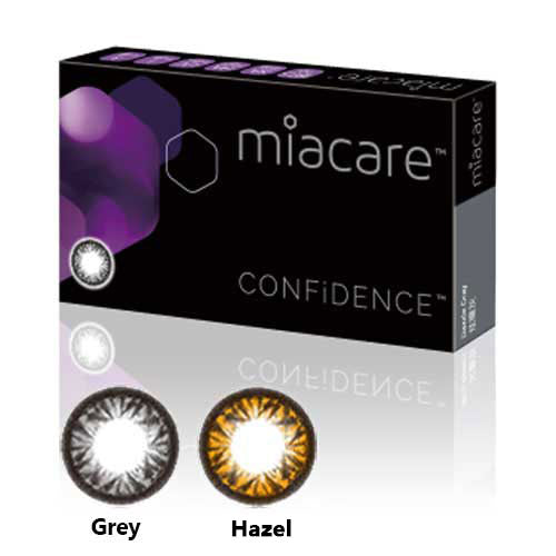 MiaCare Monthly Confidence Color - 2 Tones (2 lenses/pack)-Colored Contacts-UNIQSO UK