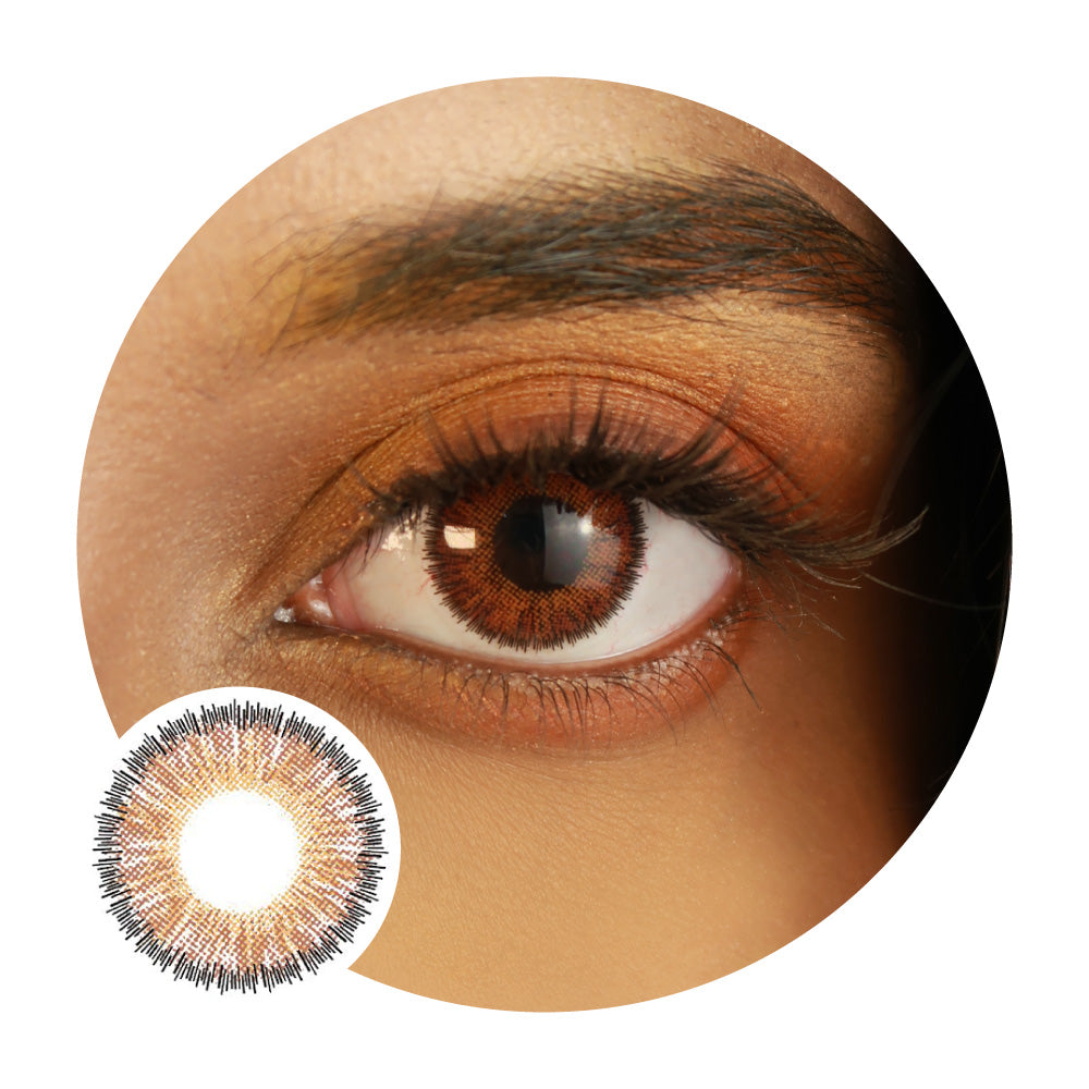 Neo Vision Toric - Dali 3 Color Brown (1 lens/pack)-Colored Contacts-UNIQSO UK