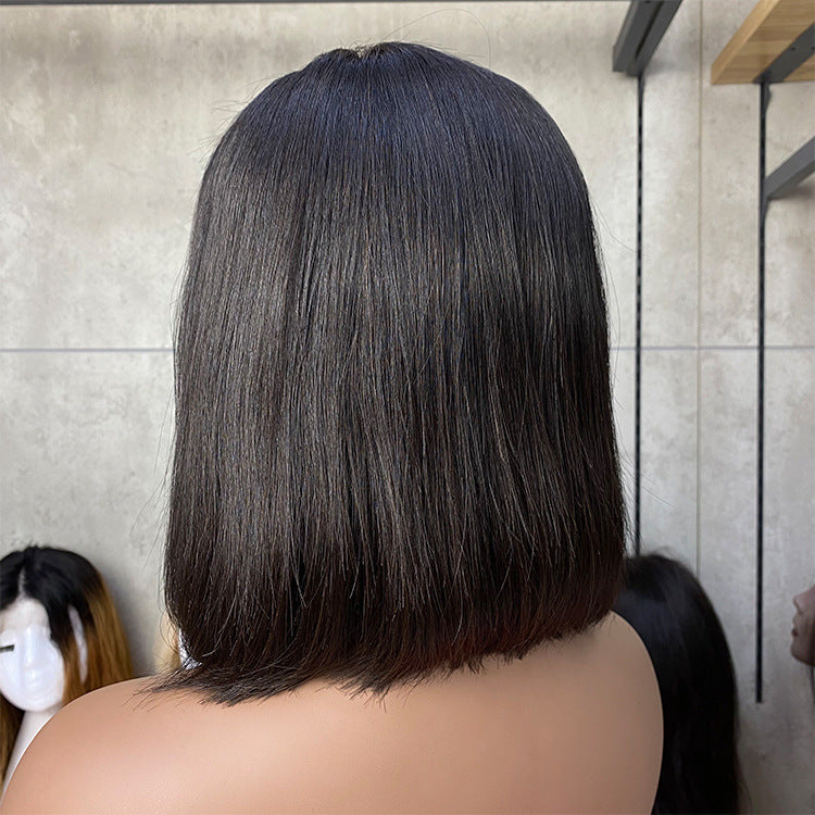 Premium Wig - Classy Chic Front Lace Middle Part Bob-Lace Front Wig-UNIQSO UK