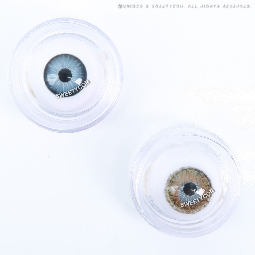 Sweety 3 Tones Hazel (1 lens/pack)-Colored Contacts-UNIQSO UK