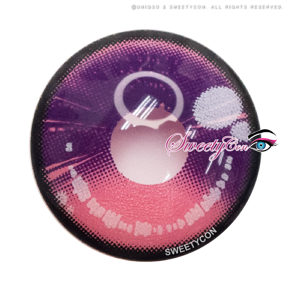 Sweety Anime 2 Purple Pink (1 lens/pack)-Colored Contacts-UNIQSO UK