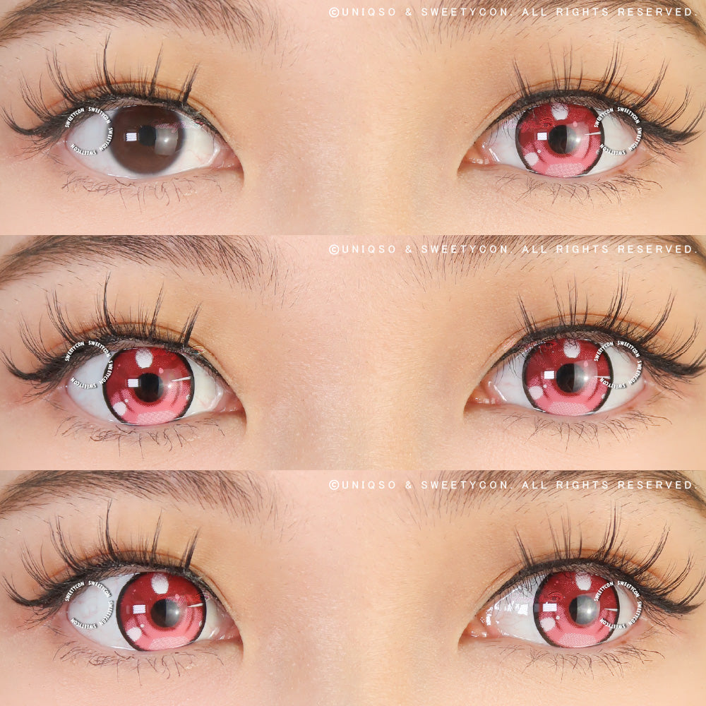 Sweety Anime 3 Pink (1 lens/pack)-Colored Contacts-UNIQSO UK