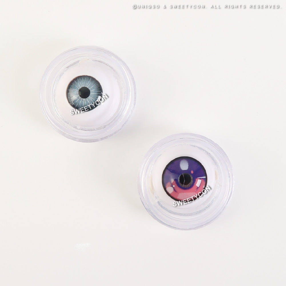 Sweety Anime 3 Violet (1 lens/pack)-Colored Contacts-UNIQSO UK