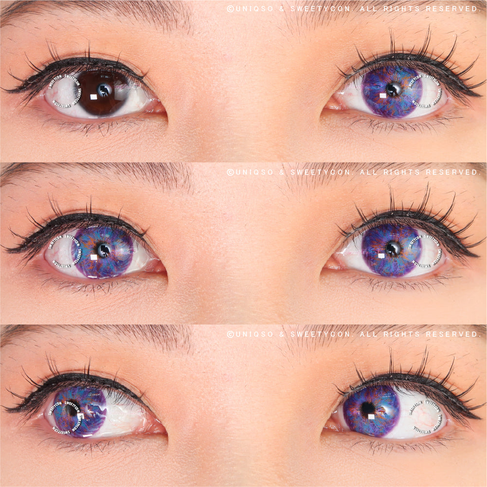 Sweety Anime Aurora (1 lens/pack)-Colored Contacts-UNIQSO UK