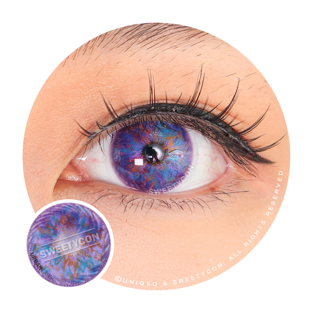 Sweety Anime Aurora (1 lens/pack)-Colored Contacts-UNIQSO UK